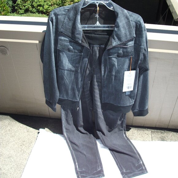 NWT Set Lucy IndiGO Trucker Jacket & pan - Picture 2 of 16